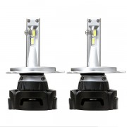 Комплект LED ламп ALed R H4 6000K 4000lm с вентилятором (для рефлекторной оптики)