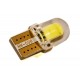Светодиодная лампа AllLight T10  1 диод  COB 1W W2,1x9,5d 12V WHITE в силиконе МАЛЕНЬКАЯ