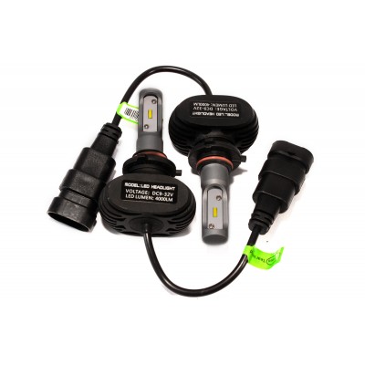 Комплект світлодіодних ламп HeadLight S1 HB4 (9006) 6500K 8000lm з радіатором 12-24V