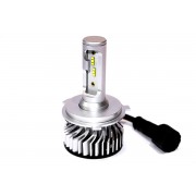 Комплект LED ламп AllLight F2 H4 50W 6500K 7000lm з вентиляторами (Philips technology)