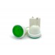 Светодиодная лампа AllLight T10  1 диод COB W2,1x9,5d 12V GREEN