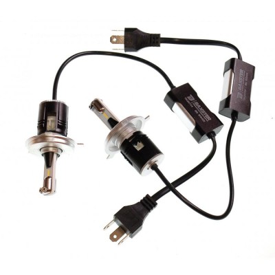 Комплект LED ламп BAXSTER PXL H4 H/L 6000K 4300lm с кулером (увеличенная светоотдача)