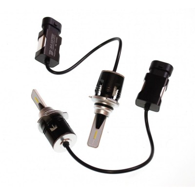 Комплект LED ламп BAXSTER PXL HB3 (9005) 6000K 4300lm с кулером (увеличенная светоотдача)