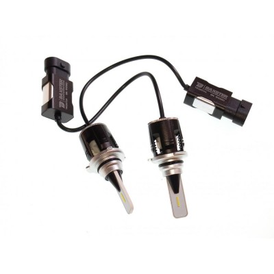 Комплект LED ламп BAXSTER PXL HB4 (9006) 6000K 4300lm с кулером (увеличенная светоотдача)