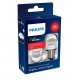 Комплект светодиодных ламп Philips 11499XURX2 P21/5W LED 12/24 X2 RED
