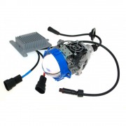 Линза светодиодная BLUELIGHT CR4 gen2 3.0 дюйма 3500Lm 5500K (blue) ближний-дальний (2шт/комлект)