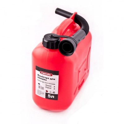 Канистра CARLIFE 5L. пластик. (CA5)