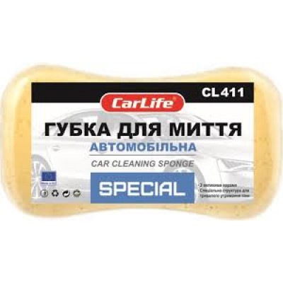 Губка CARLIFE Special с большими порами 220x120x60mm CL-411