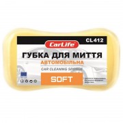 Губка CARLIFE Soft с мелкими порами 220x120x60mm, желтая CL-412