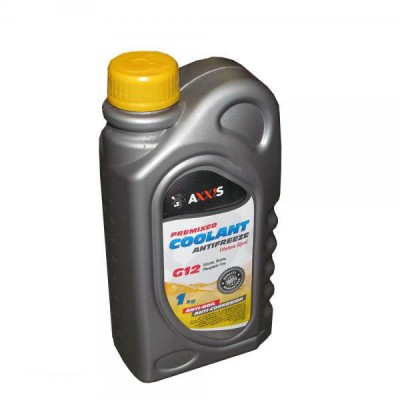 Антифриз AXXIS G12 Сoolant 48021029827 YELLOW 1 кг