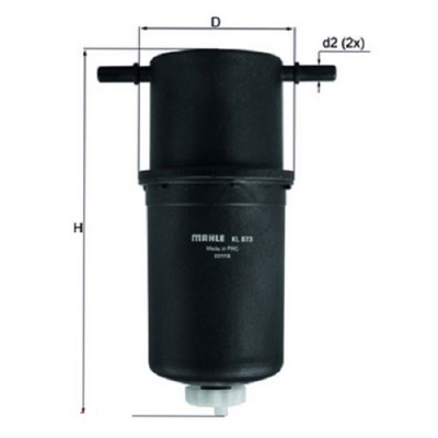 Топливный фильтр Mahle KL873 VW Crafter 30-35,30-50 11