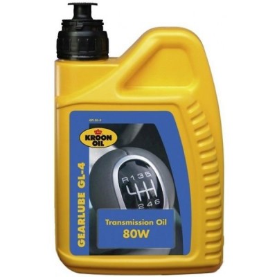 Трансмиссионное масло KROON OIL GEARLUBE GL-4 80W 1 л (KL01209)