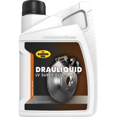 Тормозная жидкость KROON OIL DRAULIQUID-LV SUPER DOT 4 1 л (KL33820)
