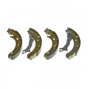 Тормозные колодки Bosch барабанные задние FORD Fiesta/Puma/Ka/MAZDA 2 -07 0986487599