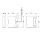 Тормозные колодки Bosch дисковые задние MB V-Class/Vito R >>03 0986494000