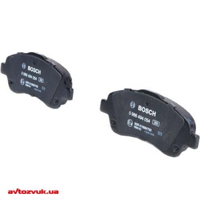Тормозные колодки Bosch дисковые передние TOYOTA Avensis/Corolla Verso F >>06 0986494054