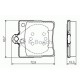 Тормозные колодки Bosch дисковые задние CHRYSLER Crossfire/MB SLK-Class R >>04 P 0986495080