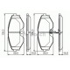 Тормозные колодки Bosch дисковые передние Nissan Maxima QX CA33  F 0986495147