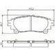 Тормозные колодки Bosch дисковые задние LEXUS RX 09 0986495174