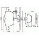Тормозные колодки Bosch дисковые передние AUDI/VW A4/A6/S6/Passat F 1.8-2.6 >>05 0986495232