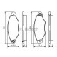 Тормозные колодки Bosch дисковые передние CITROEN/NISSAN/RENAULT Xsara/Kubistar/Kangoo 0986495235