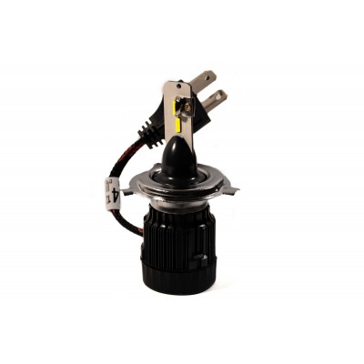 Комплект LED ламп HeadLight Mi7 H4 (P43t) 55W 12V 4000Lm з активним охолодженням
