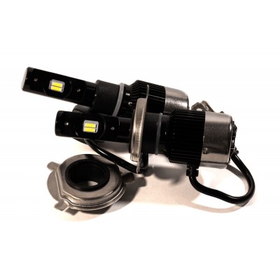 Комплект LED ламп HeadLight FocusV H4 (P43t) 40W 12V з активним охолодженням Комплект LED ламп HeadLight FocusV H4 (P43t) 40W 12V з активним охолодженням