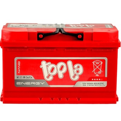 Автомобильный аккумулятор Topla 100 Ah/12V Energy Euro (108000)