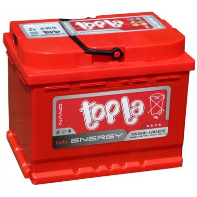 Автомобильный аккумулятор Topla 66 Ah/12V Energy Euro (108066)