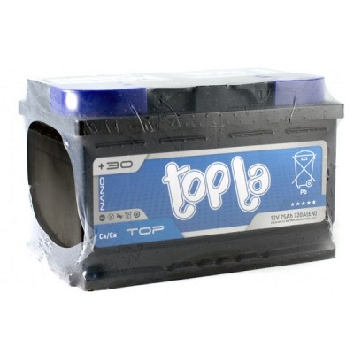 Автомобильный аккумулятор Topla 75 Ah/12V TOP Euro (0) (118072)
