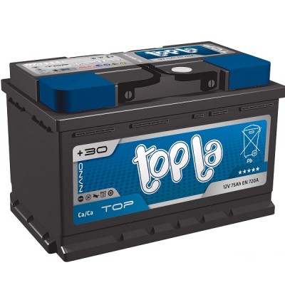 Автомобильный аккумулятор Topla 62 Ah/12V TOP Euro (0) (118662)