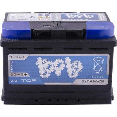Автомобильный аккумулятор Topla 78 Ah/12V TOP Euro (0) (118678)