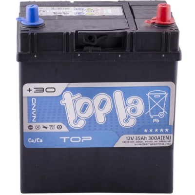 Автомобильный аккумулятор Topla 35 Ah/12V Energy Japan Euro (0) (118835)