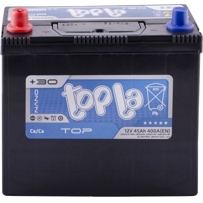 Автомобильный аккумулятор Topla 45 Ah/12V Top/Energy Japan (1) 54524 (118945)