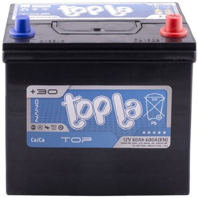 Автомобильный аккумулятор Topla 60 Ah/12V Top/Energy Japan (1) (118960)