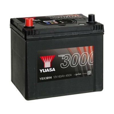 Автомобильный аккумулятор Yuasa 60 Ah/12V SMF Battery Japan (1) (YBX3014)