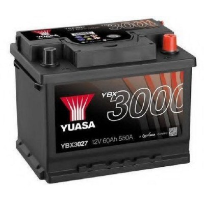 Автомобильный аккумулятор Yuasa 60 Ah/12V SMF Battery (0) (YBX3027)