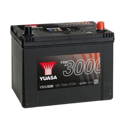 Автомобильный аккумулятор Yuasa 70 Ah/12V SMF Battery Japan (0) (YBX3030)