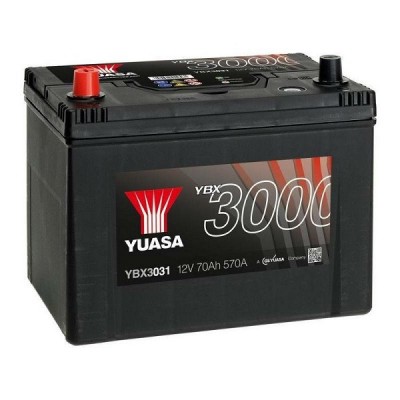 Автомобильный аккумулятор Yuasa 70 Ah/12V SMF Battery Japan (1) (YBX3031)