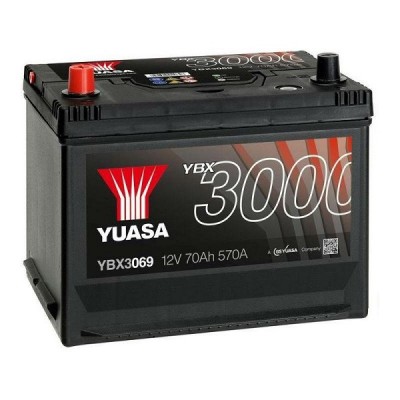 Автомобильный аккумулятор Yuasa 70 Ah/12V SMF Battery Japan (1) (YBX3069)