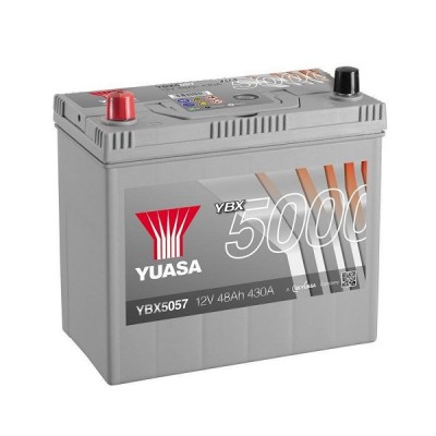 Автомобильный аккумулятор Yuasa 48 Ah/12V Silver High Performance Battery Japan (1) (YBX5057)