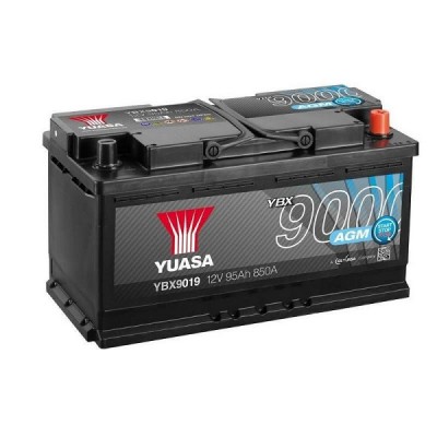 Автомобильный аккумулятор Yuasa 95 Ah/12V AGM Start Stop Plus Battery (0) (YBX9019)
