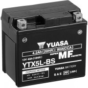 Мото аккумулятор Yuasa 4 Ah/12V MF VRLA Battery AGM (сухозаряжений) (YTX5L-BS)