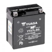 Мото аккумулятор Yuasa 6 Ah/12V MF VRLA Battery AGM (сухозаряжений) (YTX7L-BS)
