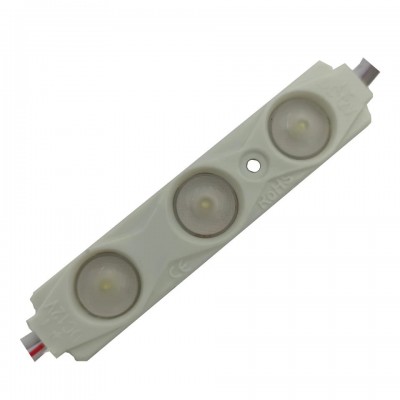 Світлодіодний LED модуль HeadLigh 3 LED 5730 з лінзою (85mm*17mm) 12V