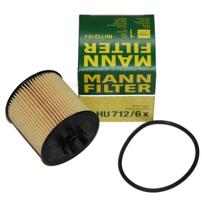 Масляный фильтр MANN HU712/6X
