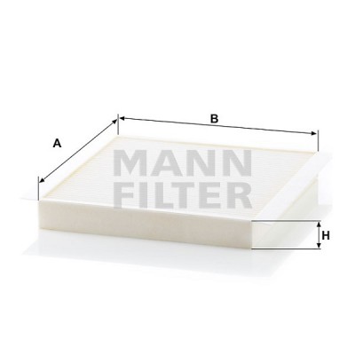 Фильтр салона MANN CU2356