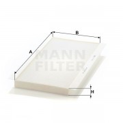 Фильтр салона MANN CU5366
