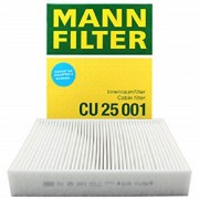 Фильтр салона MANN CU25001