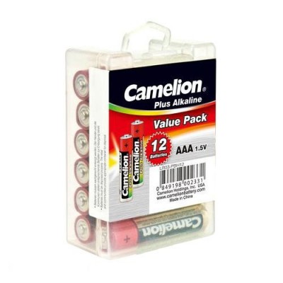 Батарейки Camelion Plus Alkaline AAA 1.5V (LR03) 2 шт (LR03-PB2)